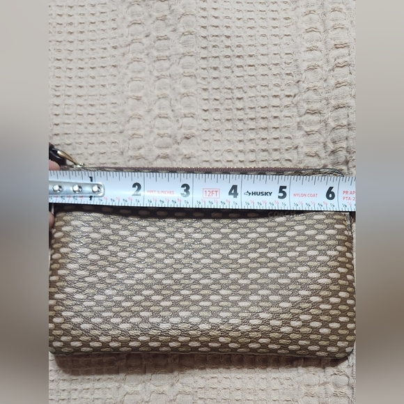 Coach Brown Wristlet Clutch - Picture 7 of 7